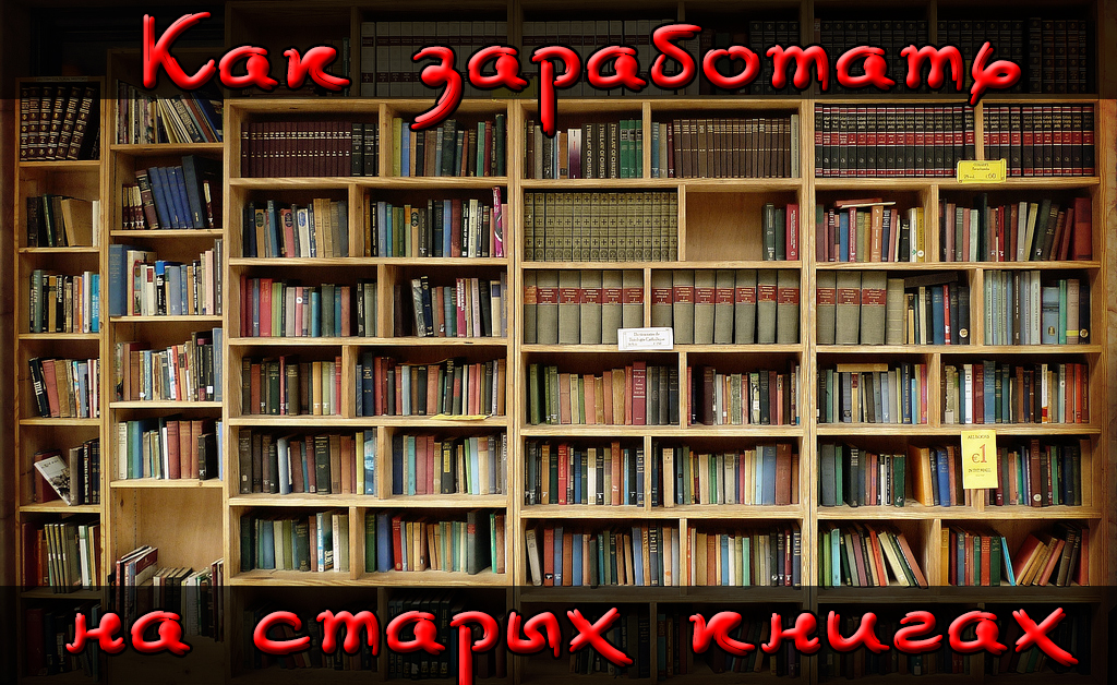 заработок на продаже книг