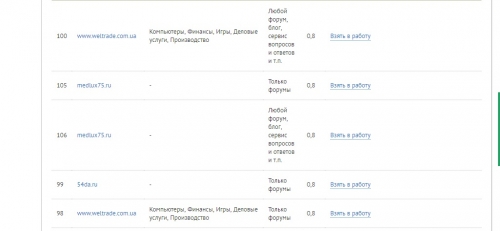 оплата за посты