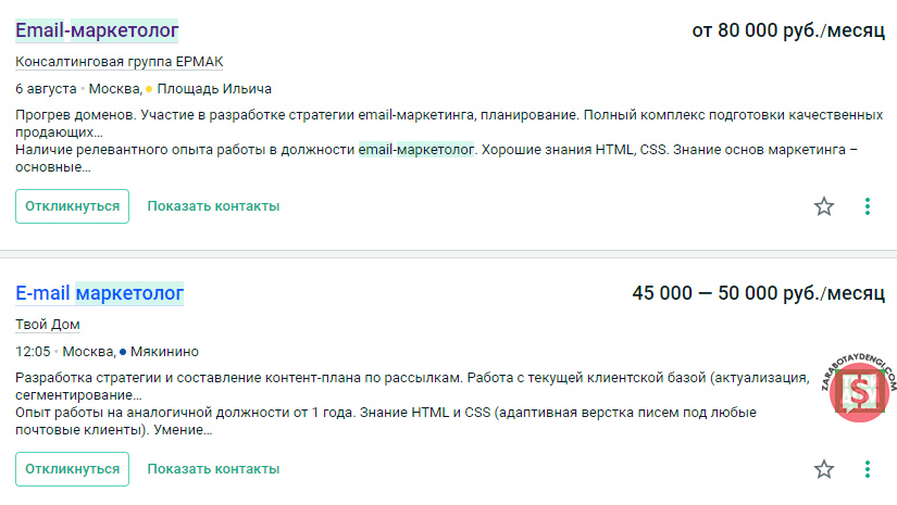 e-mail-маркетолог-зарплаты